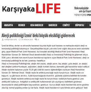 Alerji polikliniği İzmir’deki büyük eksikliği giderecek